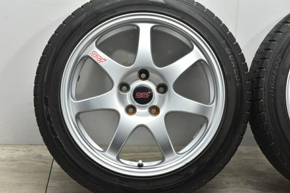 ___とと___ スバル純正17インチホイール　スタッドレスタイヤ　4本 スバル レガシィB4 BM9/etc 当社指定輸入スタッドレスタイヤ 225